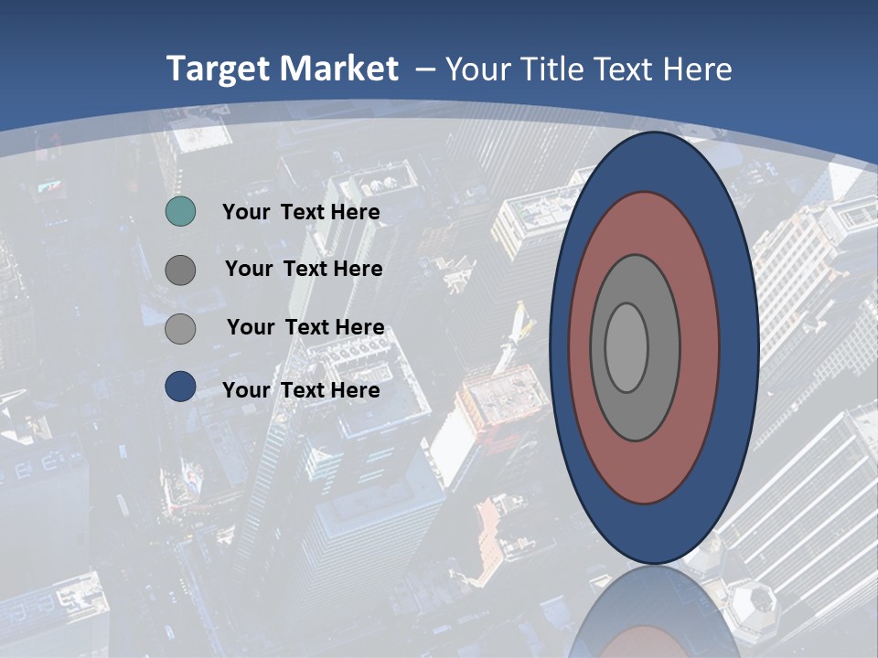 Selling Blue Sky Holding PowerPoint Template