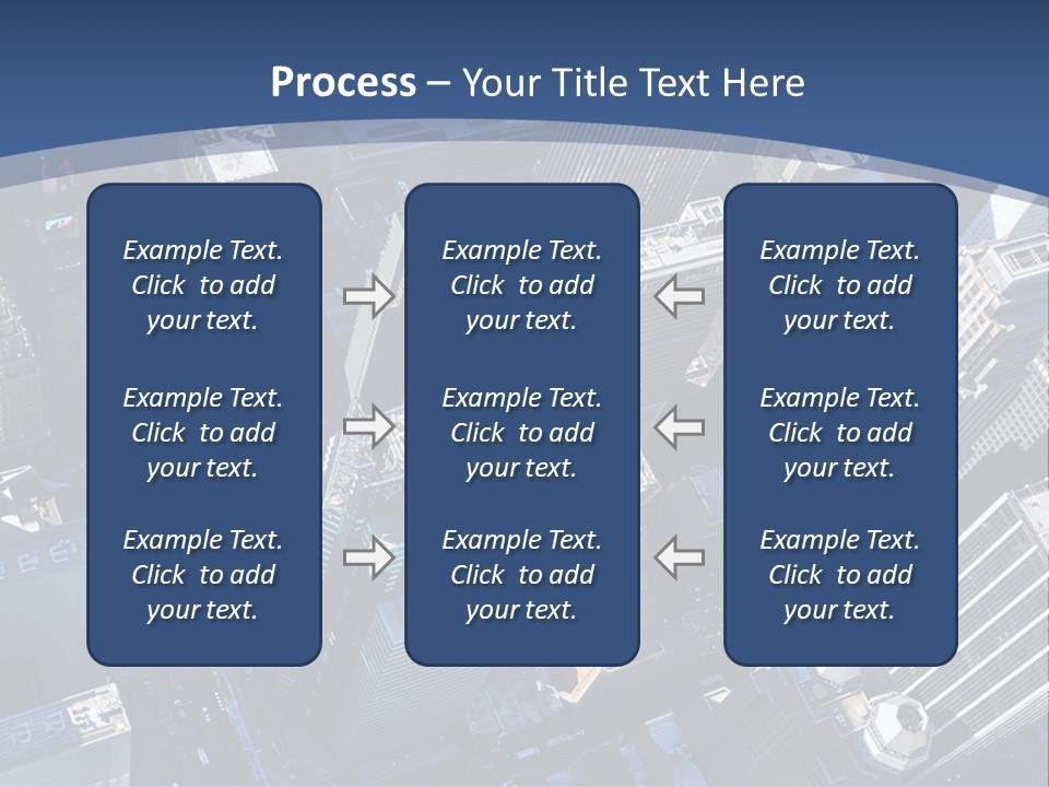 Selling Blue Sky Holding PowerPoint Template