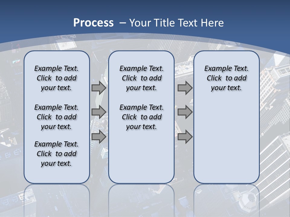 Selling Blue Sky Holding PowerPoint Template