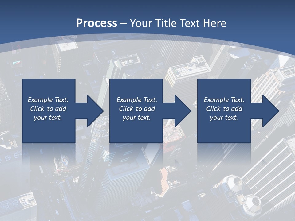 Selling Blue Sky Holding PowerPoint Template