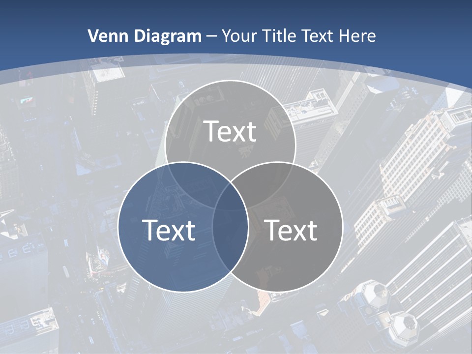 Selling Blue Sky Holding PowerPoint Template
