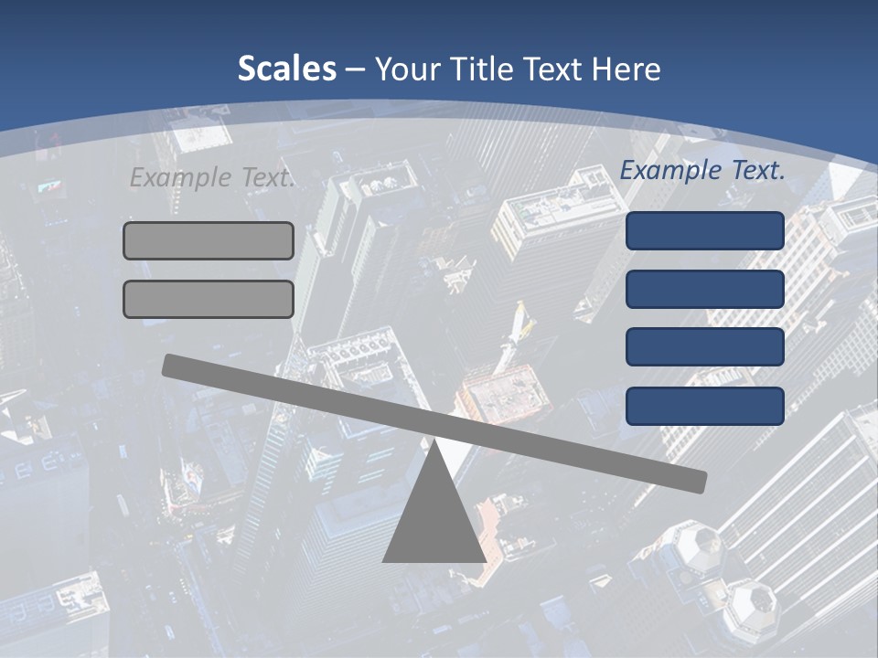 Selling Blue Sky Holding PowerPoint Template