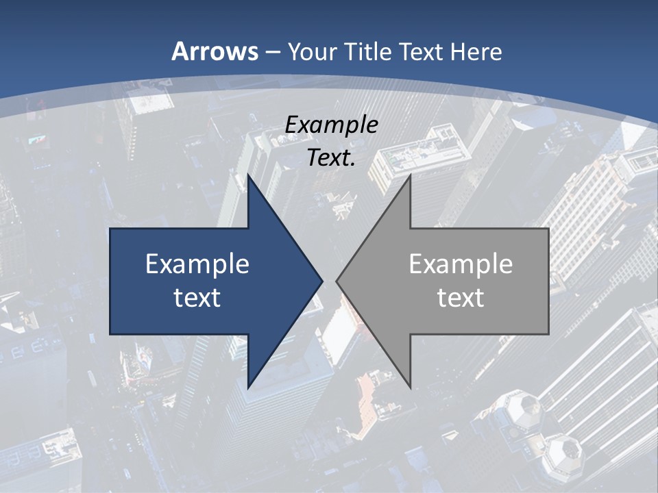 Selling Blue Sky Holding PowerPoint Template