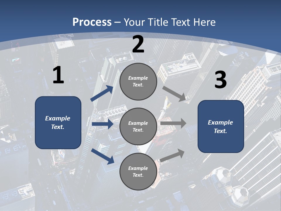 Selling Blue Sky Holding PowerPoint Template