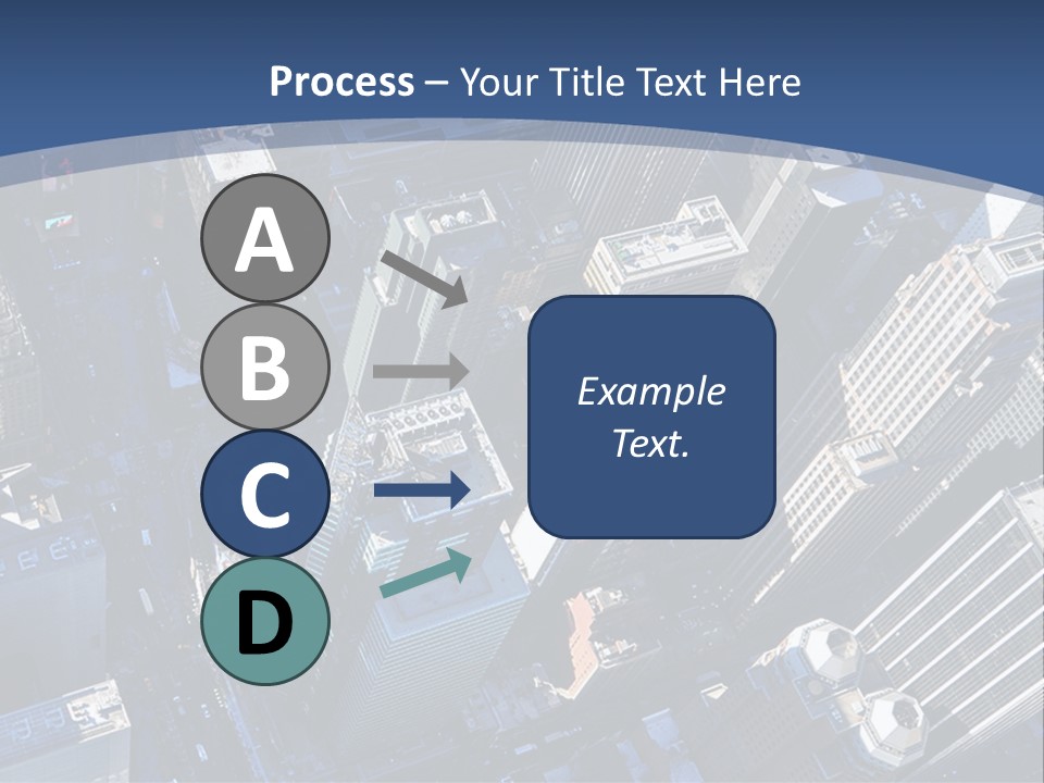 Selling Blue Sky Holding PowerPoint Template