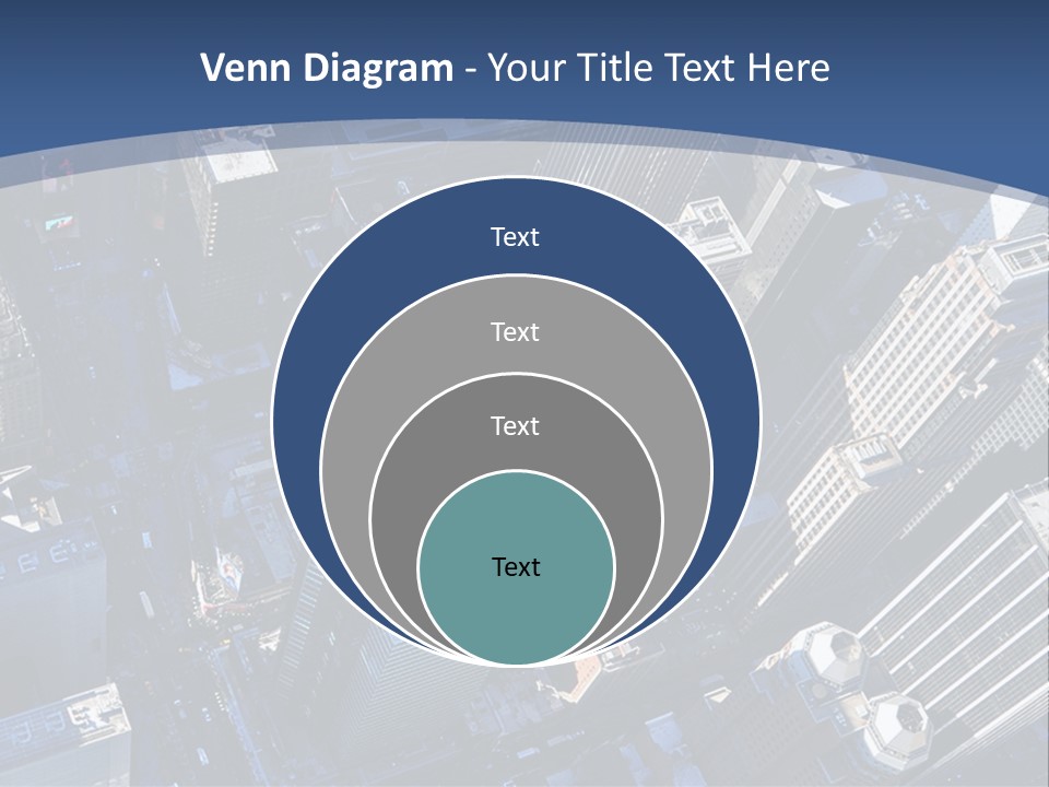 Selling Blue Sky Holding PowerPoint Template