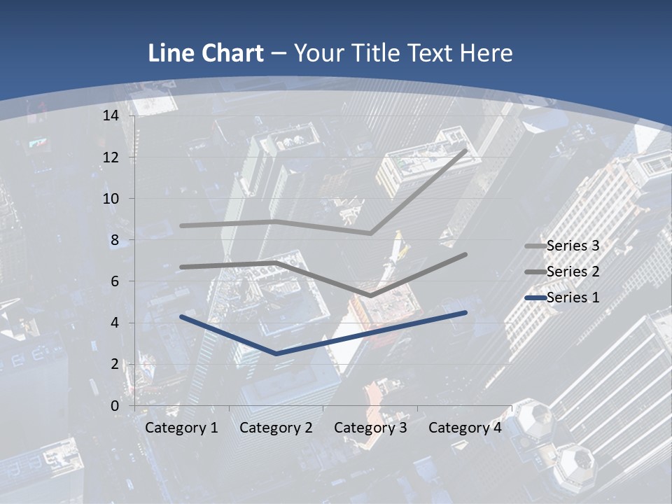 Selling Blue Sky Holding PowerPoint Template