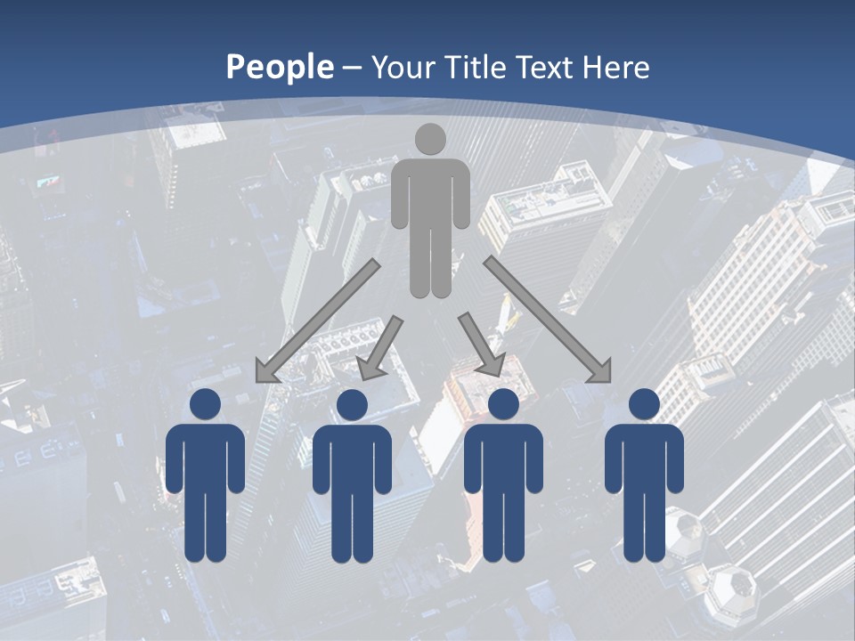 Selling Blue Sky Holding PowerPoint Template