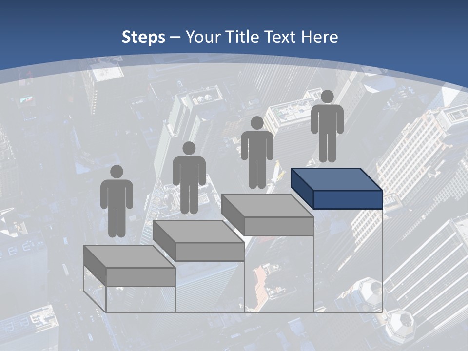 Selling Blue Sky Holding PowerPoint Template