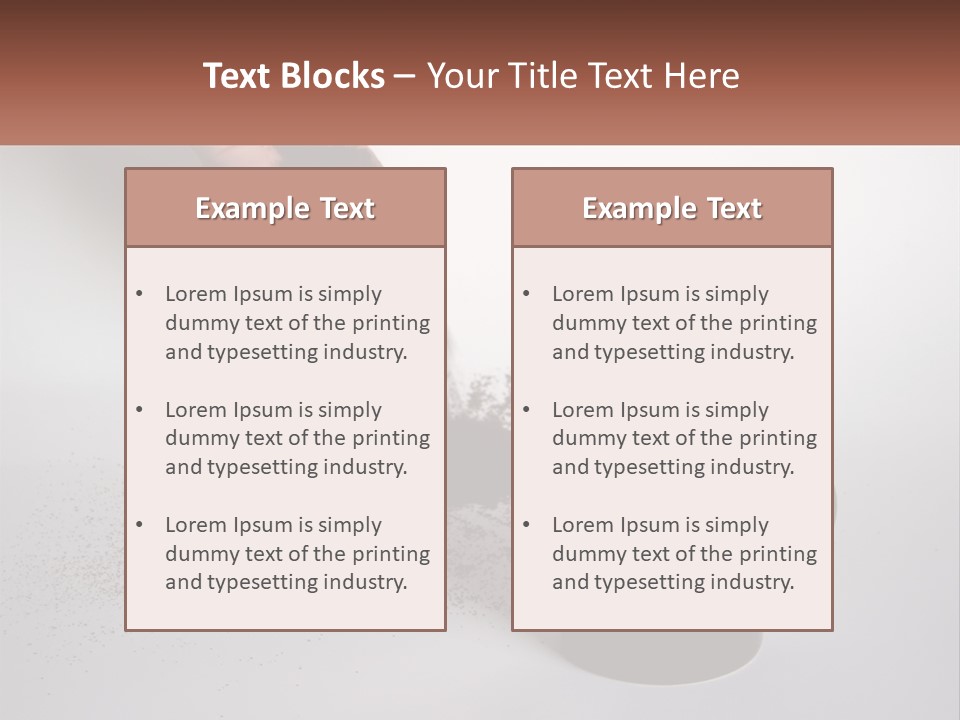 Home Business Ownership PowerPoint Template