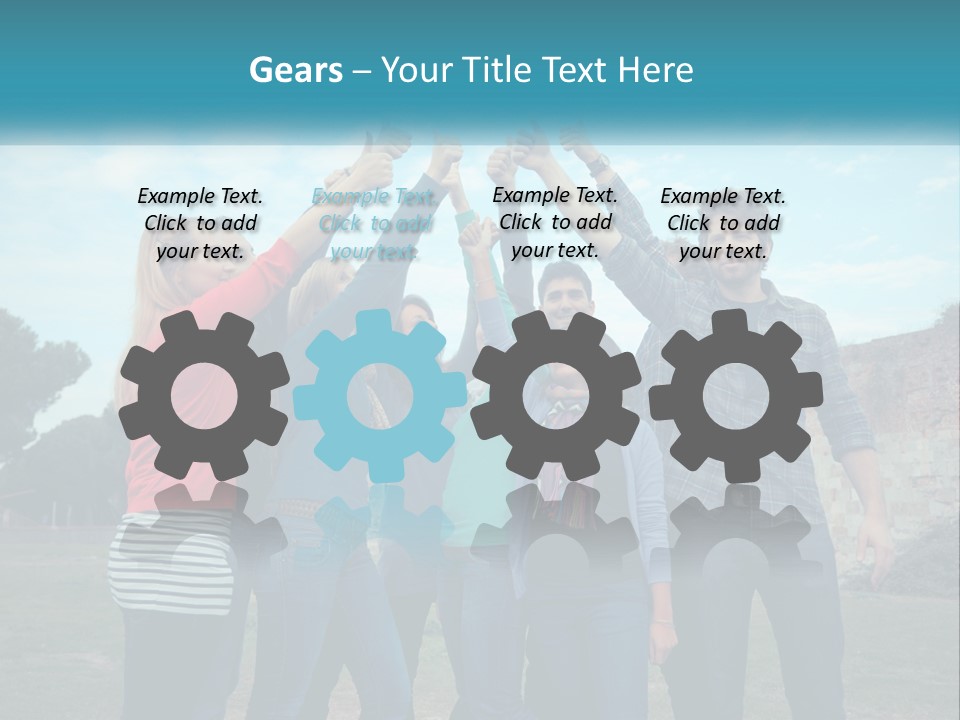 Green Architecture Cloud PowerPoint Template