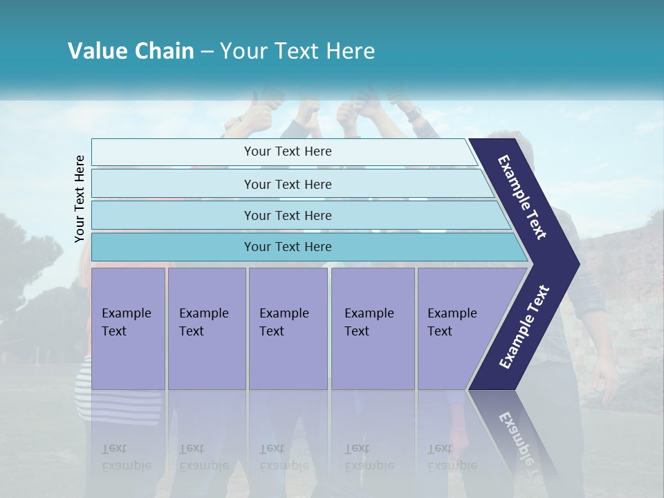 Green Architecture Cloud PowerPoint Template