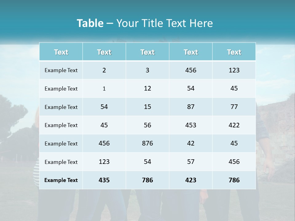 Green Architecture Cloud PowerPoint Template