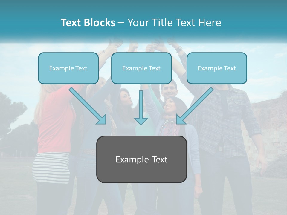 Green Architecture Cloud PowerPoint Template