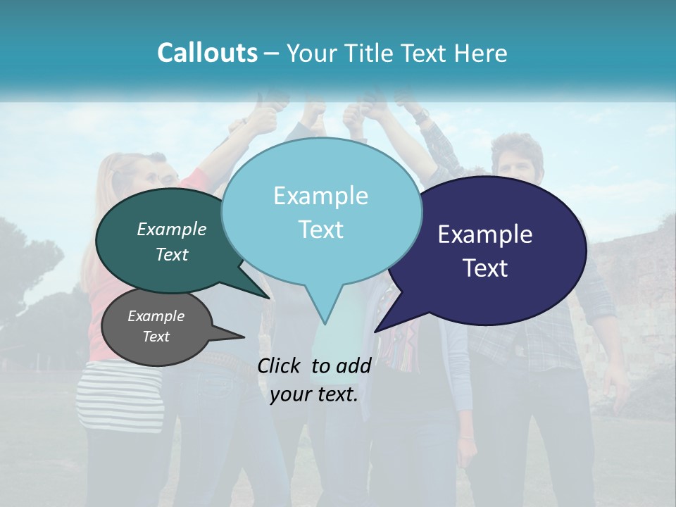 Green Architecture Cloud PowerPoint Template