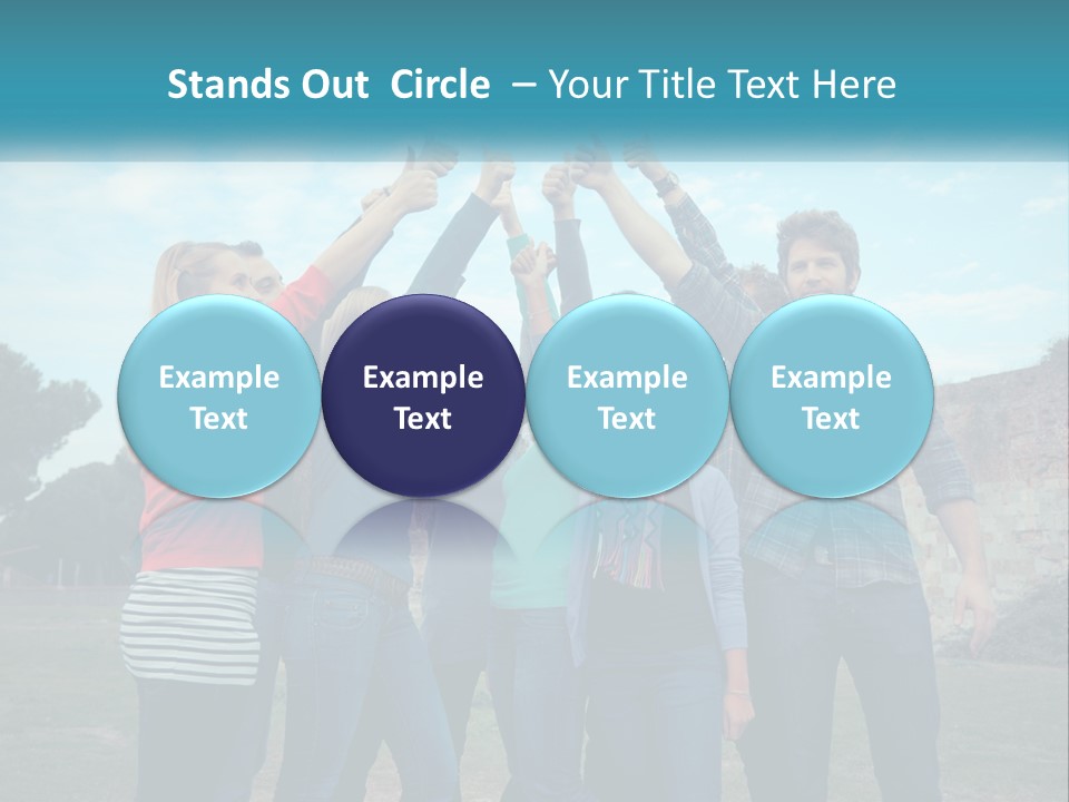 Green Architecture Cloud PowerPoint Template