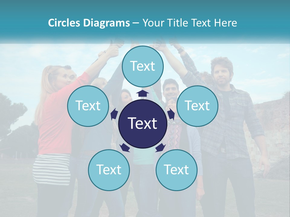 Green Architecture Cloud PowerPoint Template