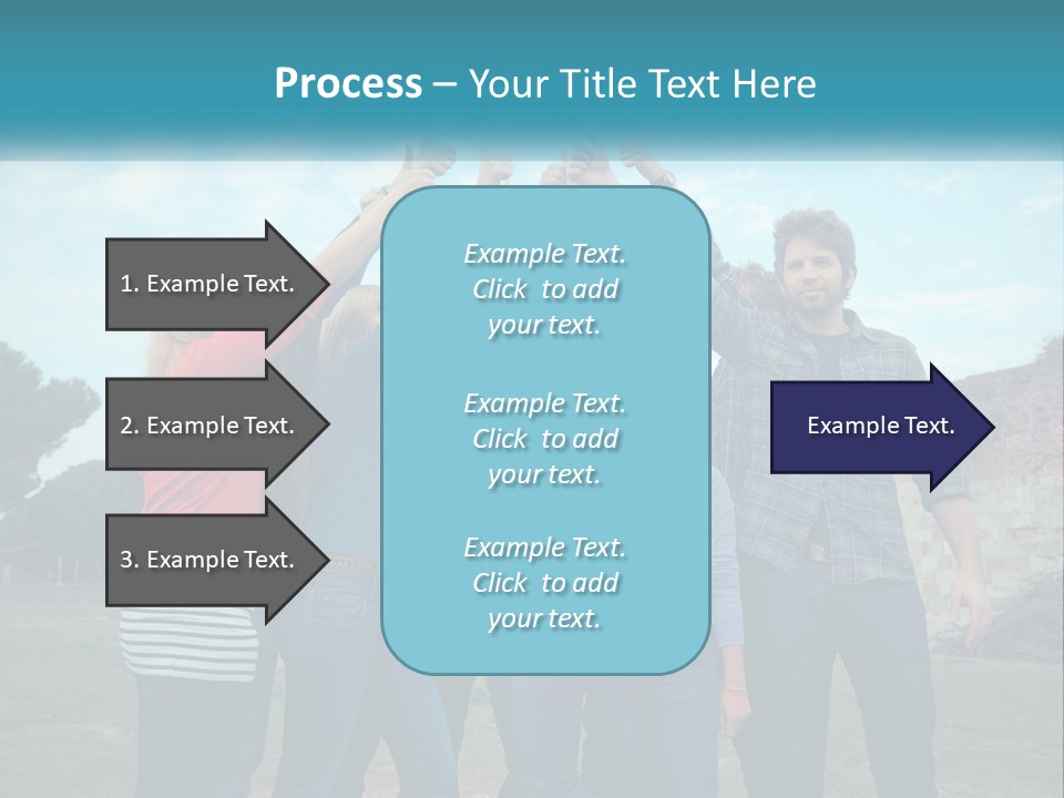 Green Architecture Cloud PowerPoint Template