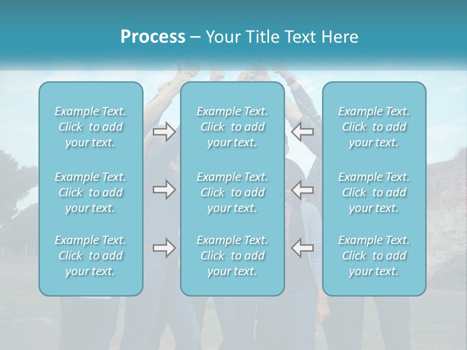 Green Architecture Cloud PowerPoint Template