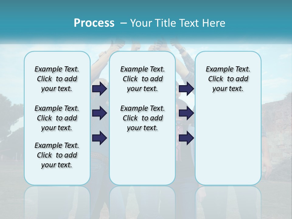 Green Architecture Cloud PowerPoint Template