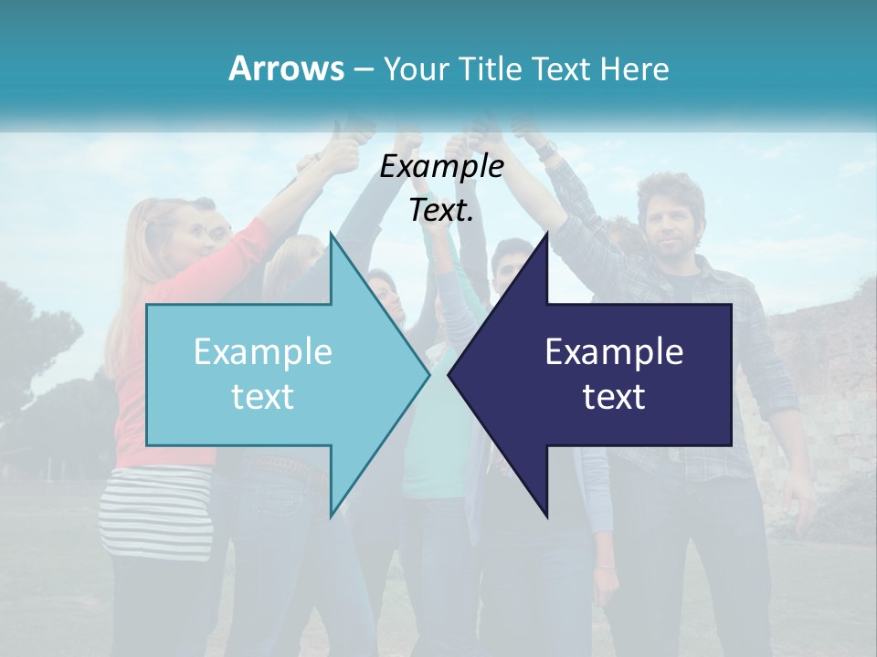 Green Architecture Cloud PowerPoint Template