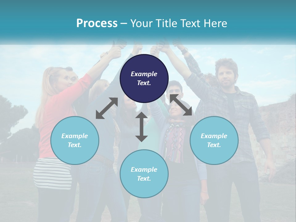Green Architecture Cloud PowerPoint Template