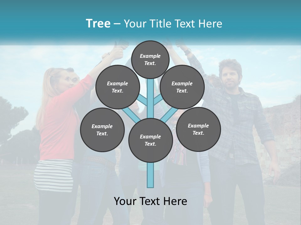 Green Architecture Cloud PowerPoint Template