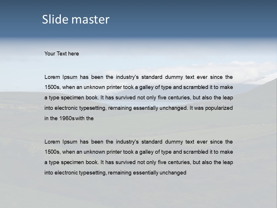 Ownership House Residential PowerPoint Template