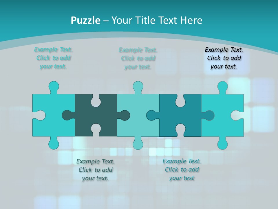 Background Blue Sky Made PowerPoint Template