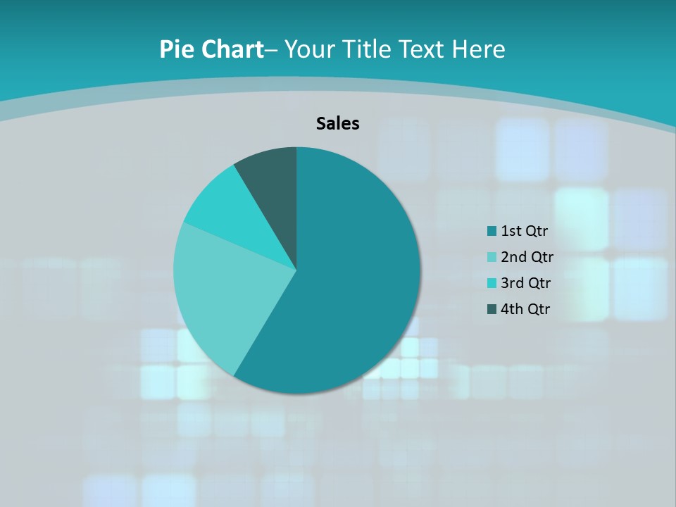 Background Blue Sky Made PowerPoint Template