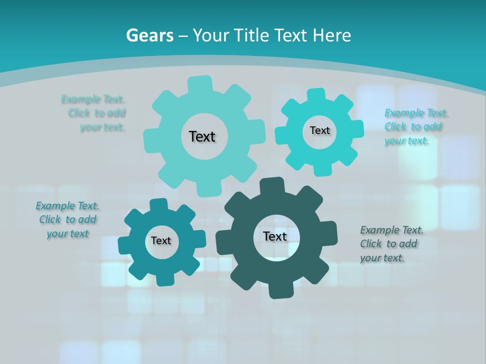 Background Blue Sky Made PowerPoint Template