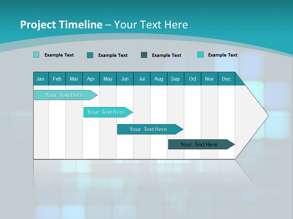 Background Blue Sky Made PowerPoint Template