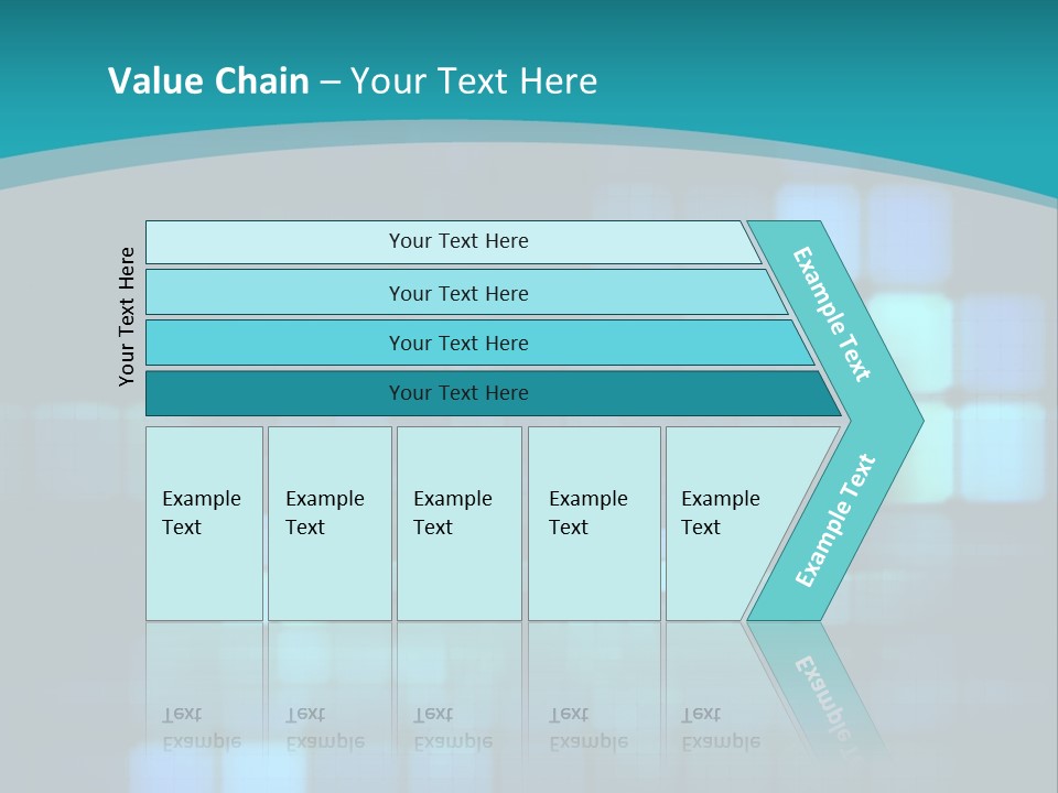 Background Blue Sky Made PowerPoint Template