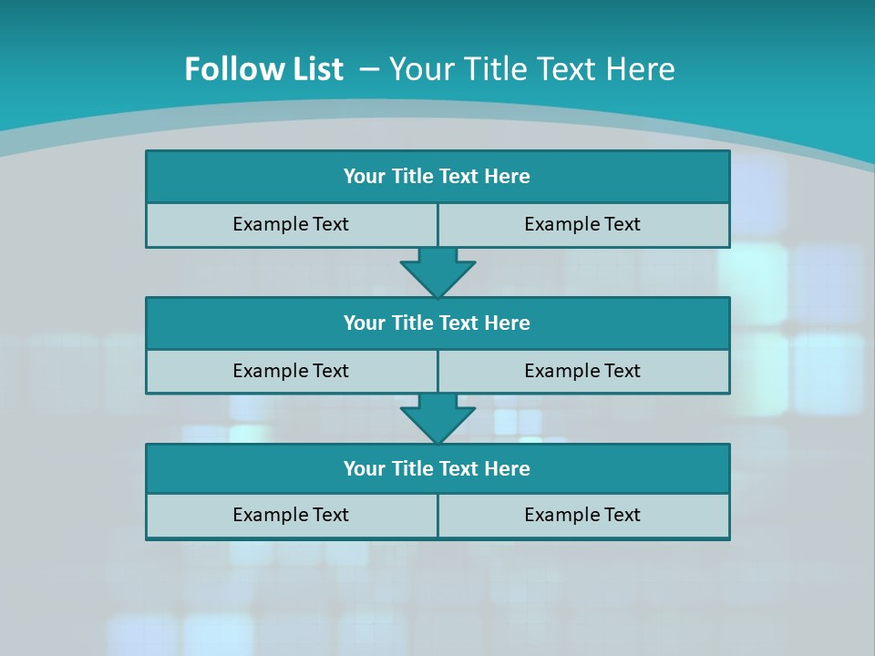 Background Blue Sky Made PowerPoint Template