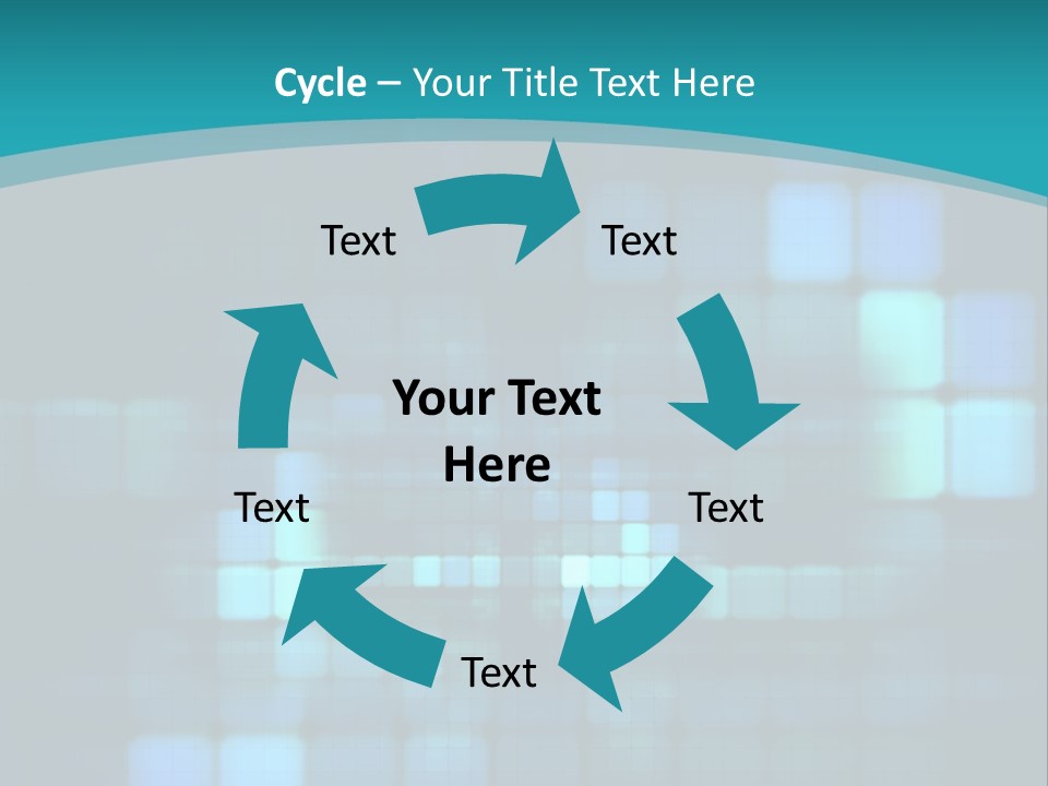 Background Blue Sky Made PowerPoint Template