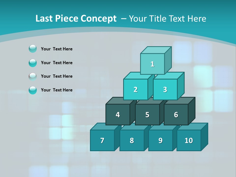 Background Blue Sky Made PowerPoint Template