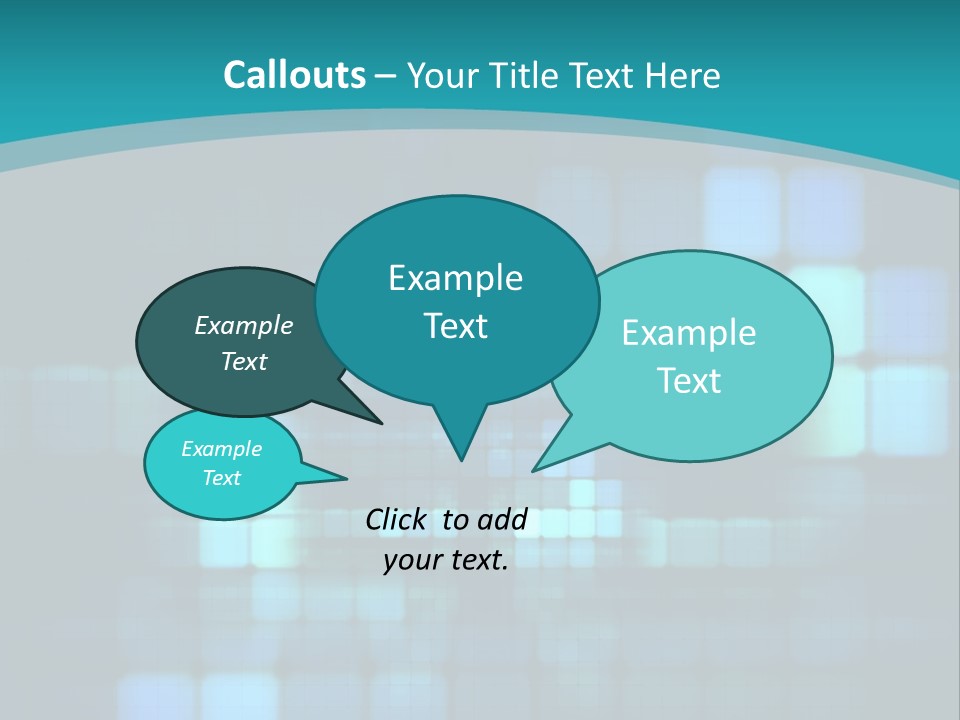 Background Blue Sky Made PowerPoint Template