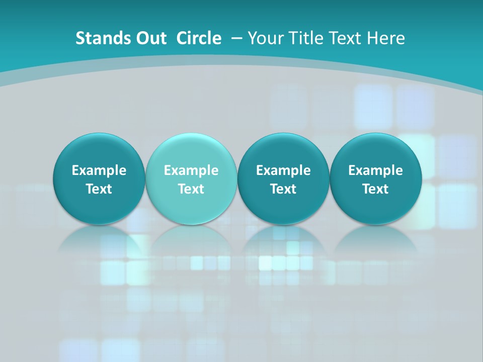 Background Blue Sky Made PowerPoint Template