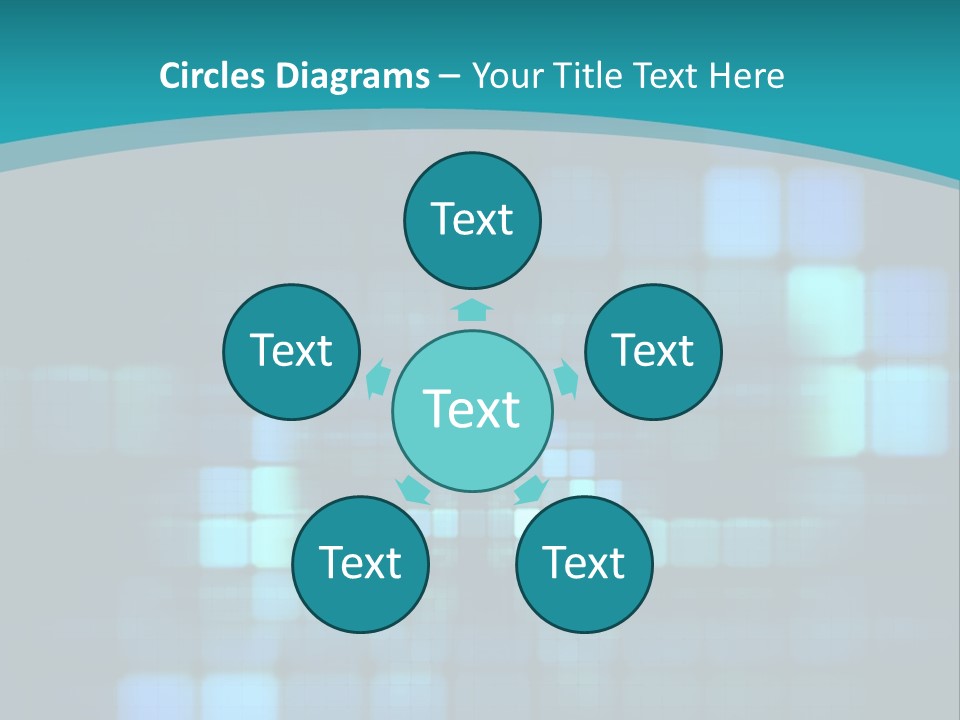 Background Blue Sky Made PowerPoint Template