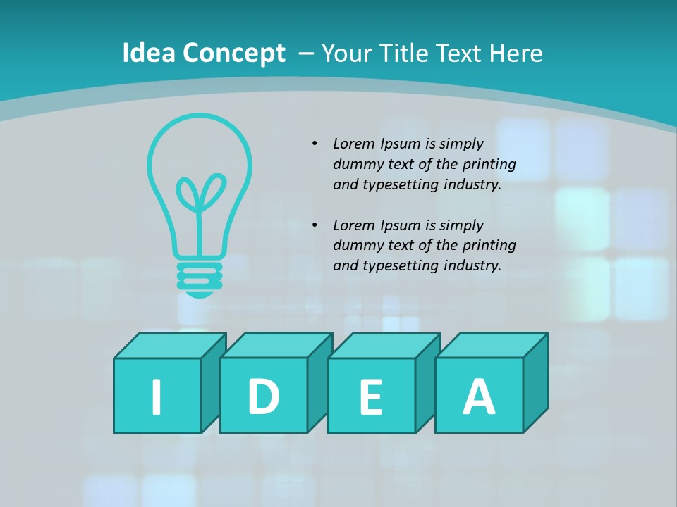 Background Blue Sky Made PowerPoint Template