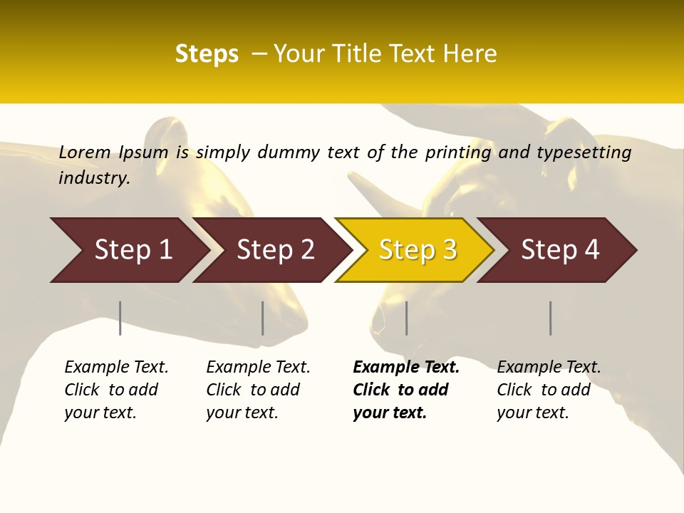 Sky Business Garden PowerPoint Template