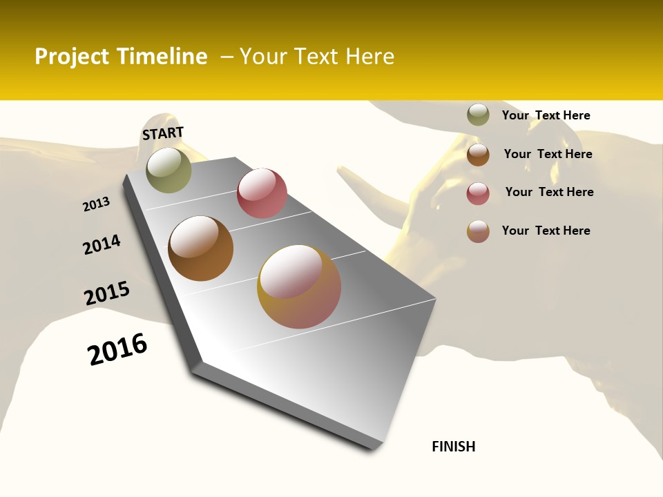 Sky Business Garden PowerPoint Template