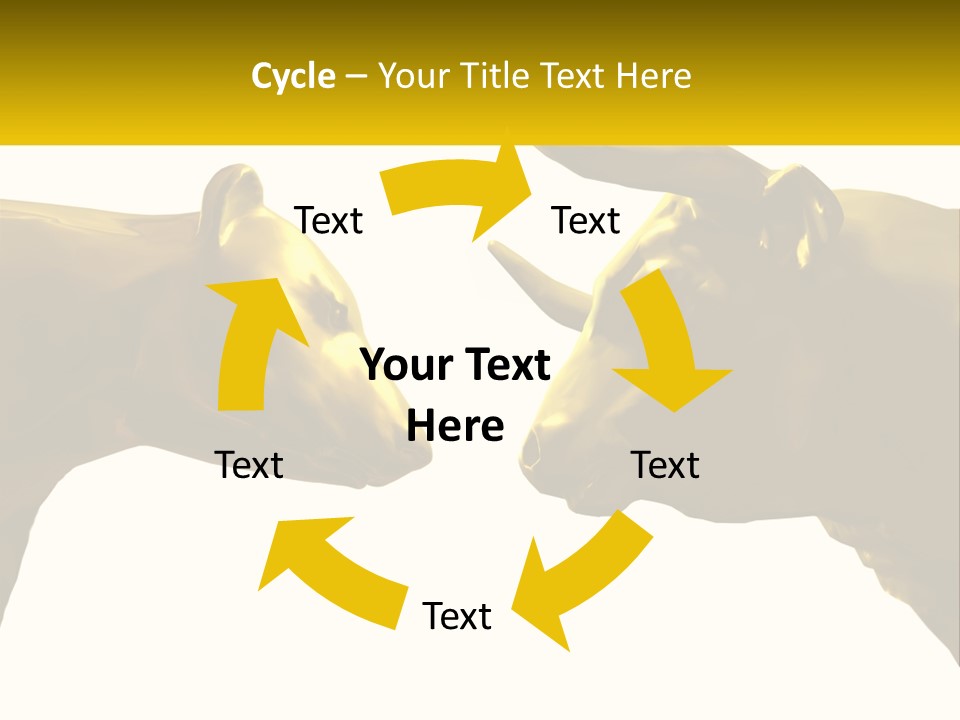 Sky Business Garden PowerPoint Template