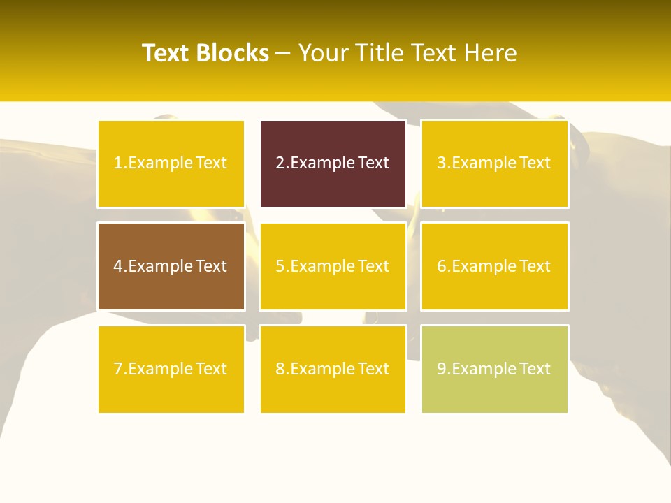 Sky Business Garden PowerPoint Template