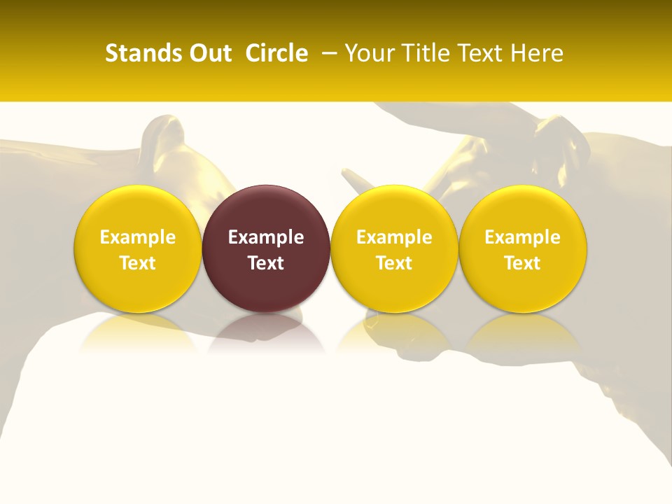 Sky Business Garden PowerPoint Template