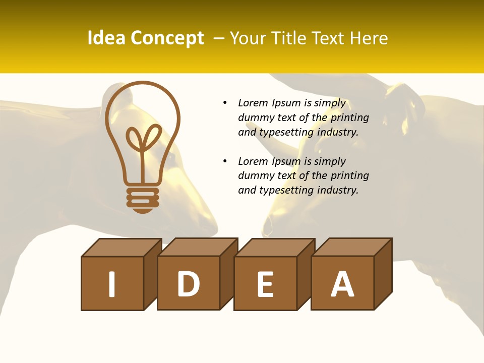 Sky Business Garden PowerPoint Template