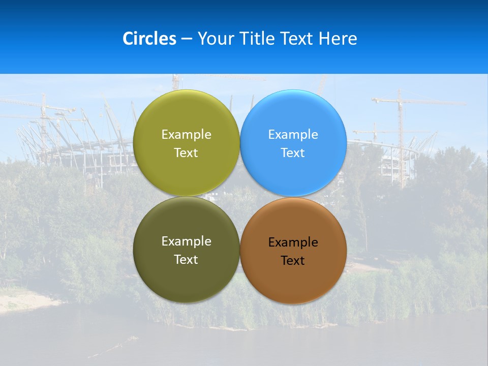 Estate Construct Hand PowerPoint Template