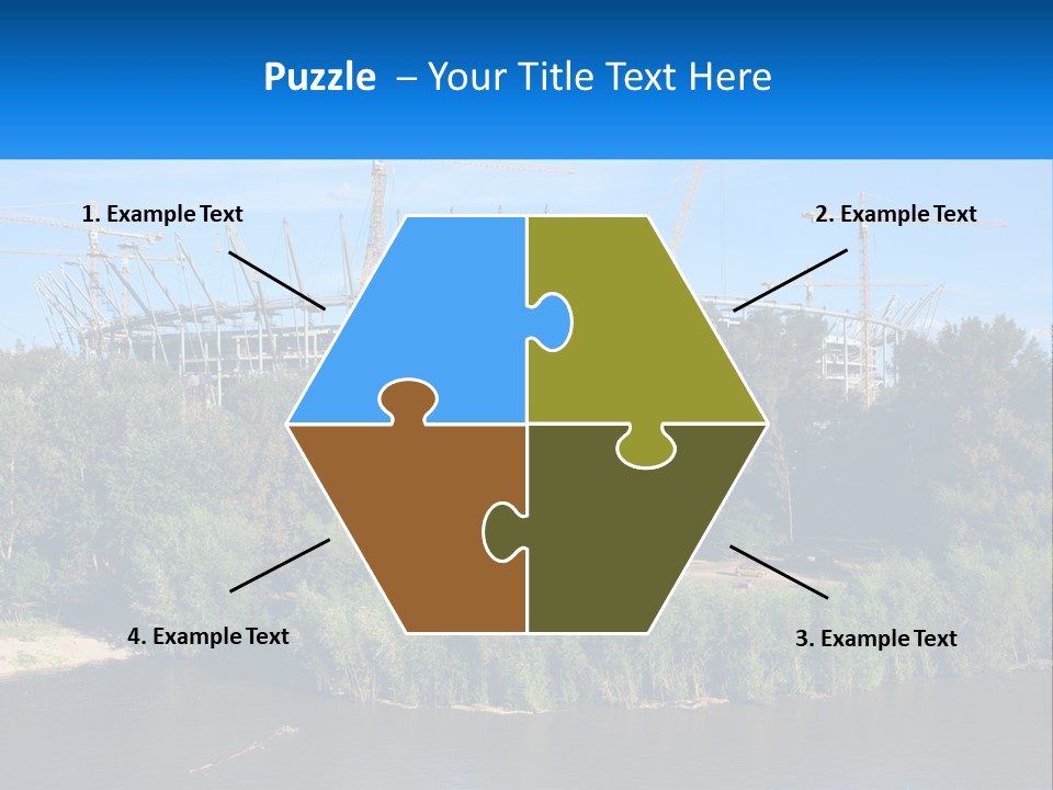 Estate Construct Hand PowerPoint Template