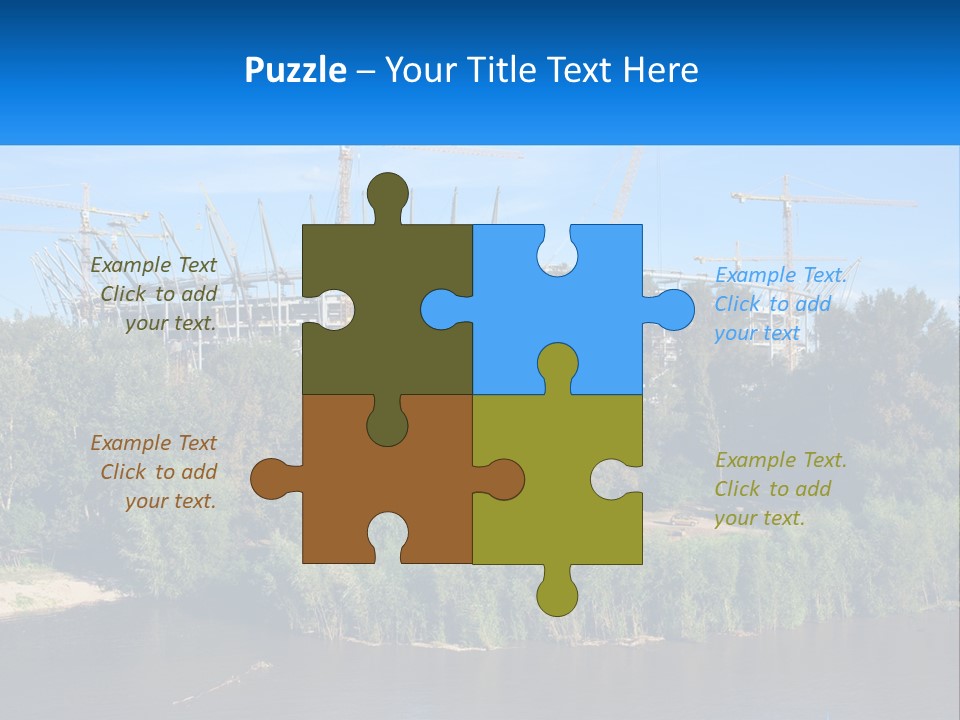 Estate Construct Hand PowerPoint Template