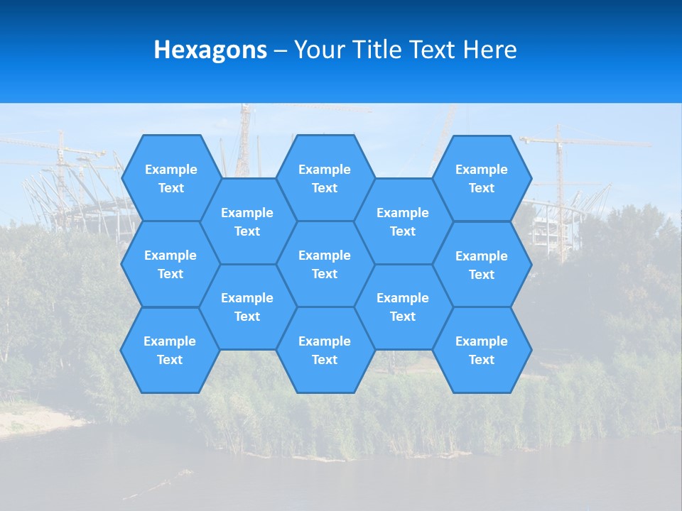 Estate Construct Hand PowerPoint Template